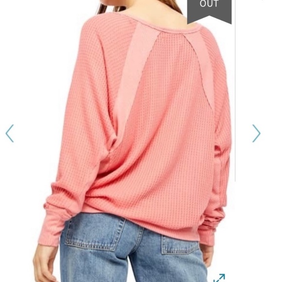 Free people Santa Clara Thermal Top Sz XS - Picture 2 of 6